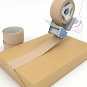 Papieren tape - 50mmx50mtr