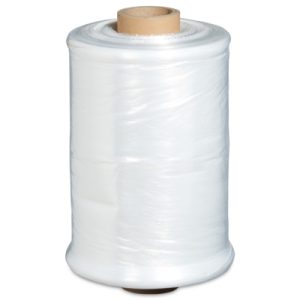 Machinewikkelfolie | Machine rekfolie - Transparant - 430mm x 3000m - 8µm - Kern: 76mm - Polyethyleen - 30% rek - 9,67kg